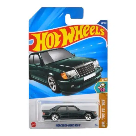 Hot Wheels No.52 HW: '70S VS. '90S Mercedes-Benz 500 E