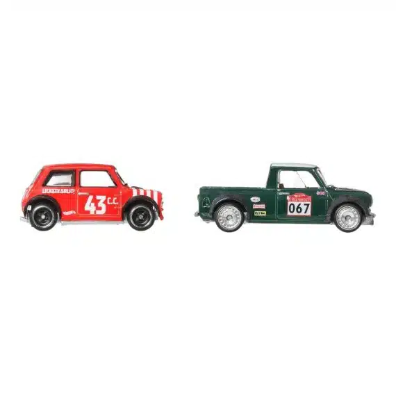 Hot Wheels Premium Car Culture 2 Pack - Morris Mini / '67 Austin Mini Pickup JBK97