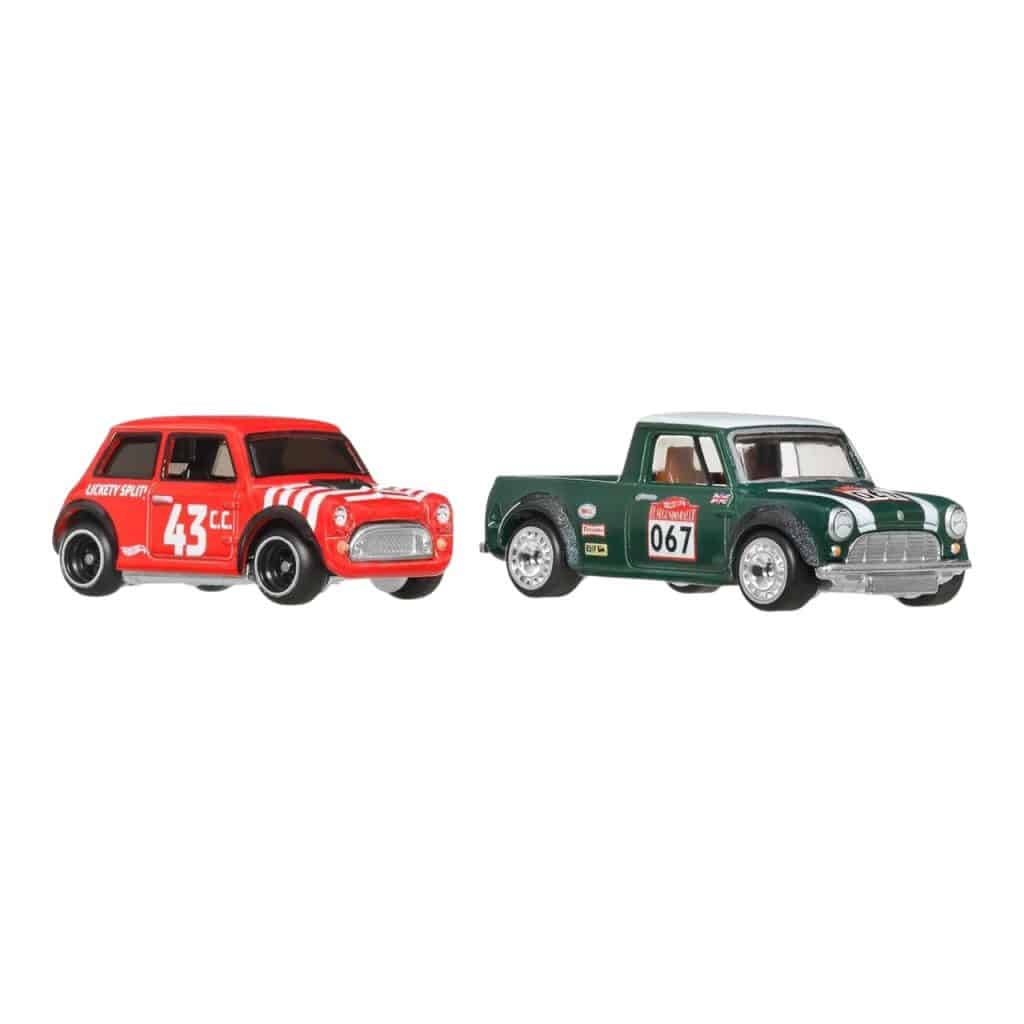Hot Wheels Premium Car Culture 2 Pack - Morris Mini / '67 Austin Mini Pickup JBK97