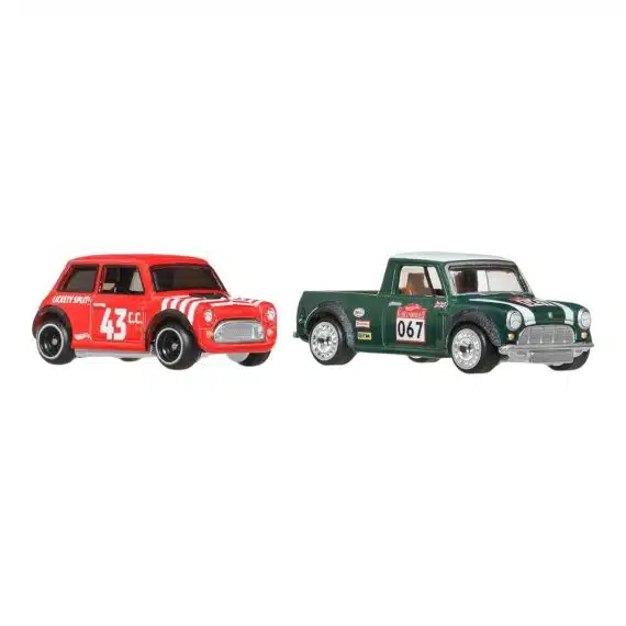 Hot Wheels Premium Car Culture 2 Pack - Morris Mini / '67 Austin Mini Pickup JBK97