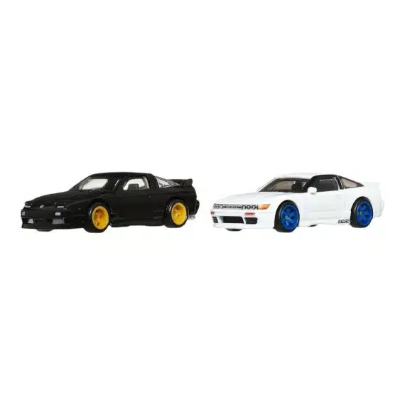 Hot Wheels Premium Car Culture 2 Pack '96 Nissan 180SX Type X/Nissan Sileighty JBK96