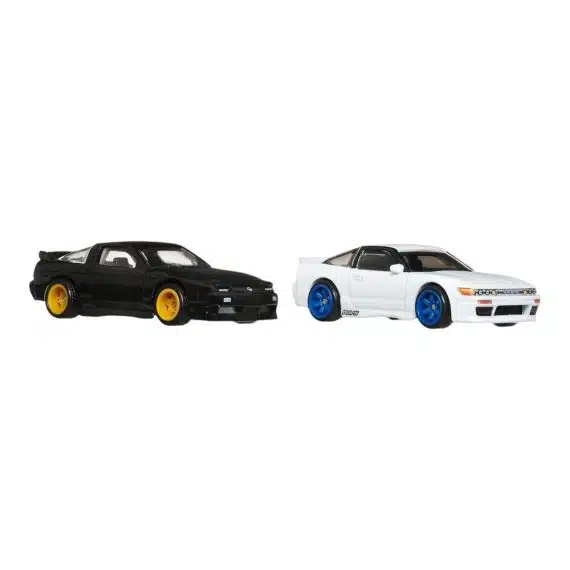 Hot Wheels Premium Car Culture 2 Pack '96 Nissan 180SX Type X/Nissan Sileighty JBK96