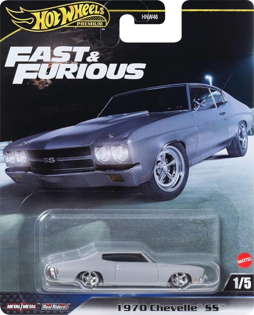 Hot Wheels Premium Fast & Furious 1970 Chevelle SS HNW46