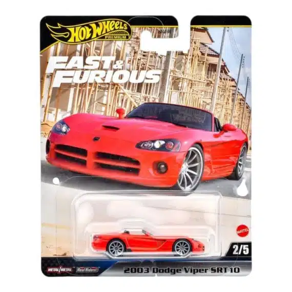 Hot Wheels Premium Fast & Furious 2003 Dodge Viper SRT 10 HNW48