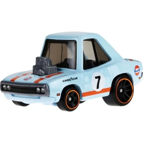 Hot Wheels Silver Series Gulf '70 Dodge Charger Muscle Tooned 440