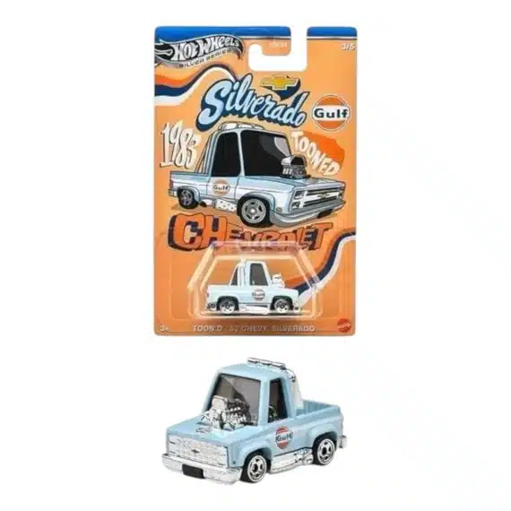 Hot Wheels Silver Series Gulf Toon'D '83 Chevy Silverado 1983