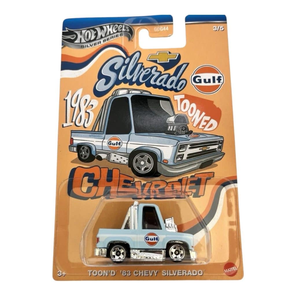 Hot Wheels Silver Series Gulf Toon'D '83 Chevy Silverado 1983