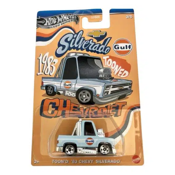 Hot Wheels Silver Series Gulf Toon'D '83 Chevy Silverado 1983