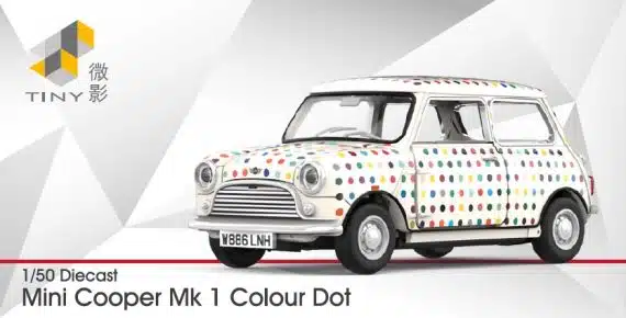TINY Mini Cooper Mk 1 Colour Dot ATC66206