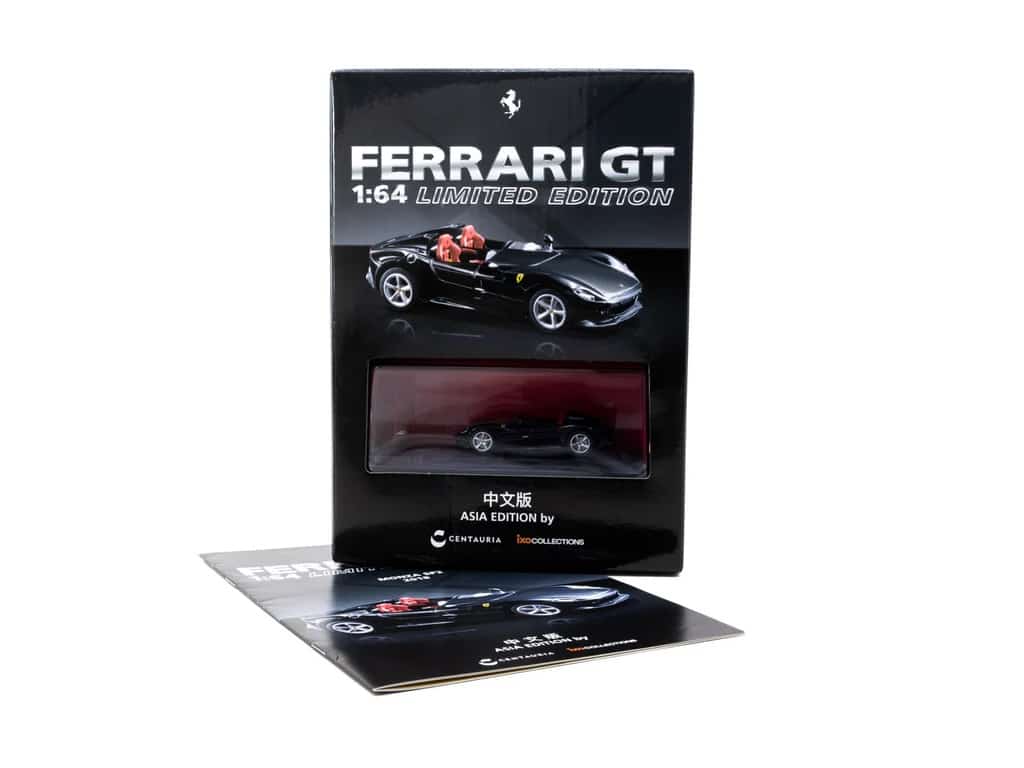 Tarmac Works 1:64 CENTAURIA x IXO COLLECTIONS FERRARI GT 1:64 Magazine ASIA EDITION
