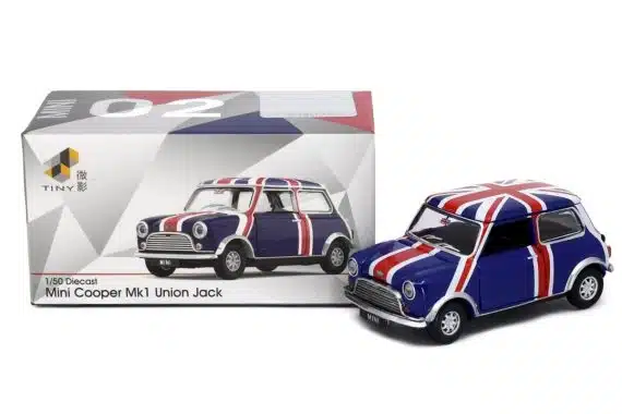 TINY Mini Cooper Mk 1 Union Jack ATC64544