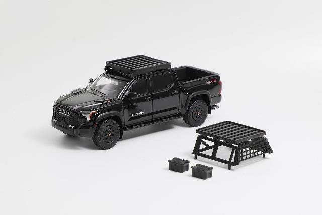GCD 1:64 Toyota Tundra - Black（with accessories）KS-064-493
