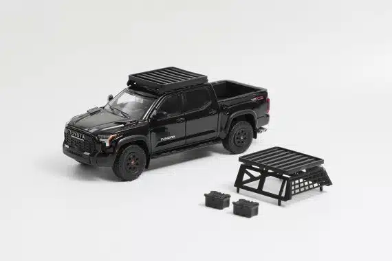 GCD 1:64 Toyota Tundra - Black（with accessories）KS-064-493
