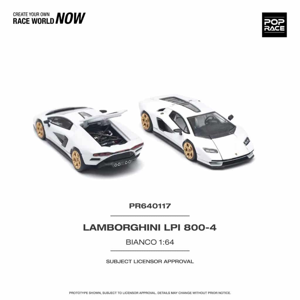 POP RACE 1:64 Lamborghini Countach LPI 800-4 PR640117