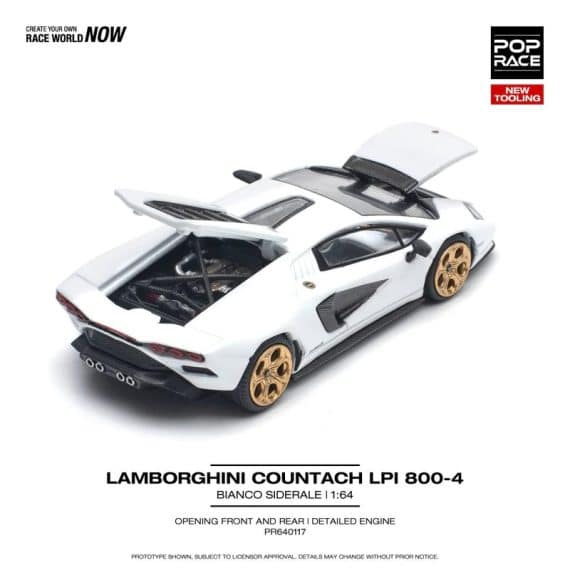 POP RACE 1:64 Lamborghini Countach LPI 800-4 PR640117