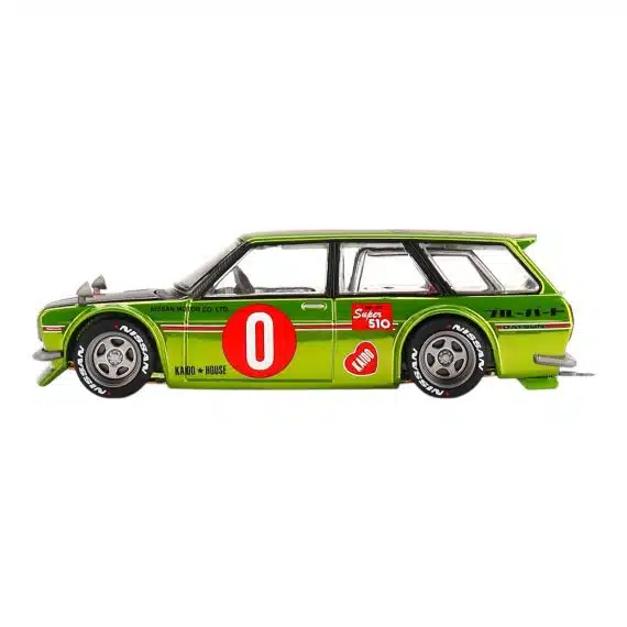 MINI GT No.164 Datsun KAIDO 510 Wagon OG Flo Yellow KHMG164