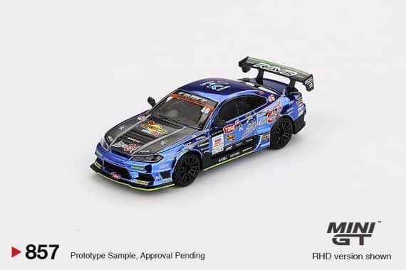 MINI GT No.857 Nissan Silvia (S15) D-MAX #46 D-MAX Racing 2023 D1 Grand Prix / D1