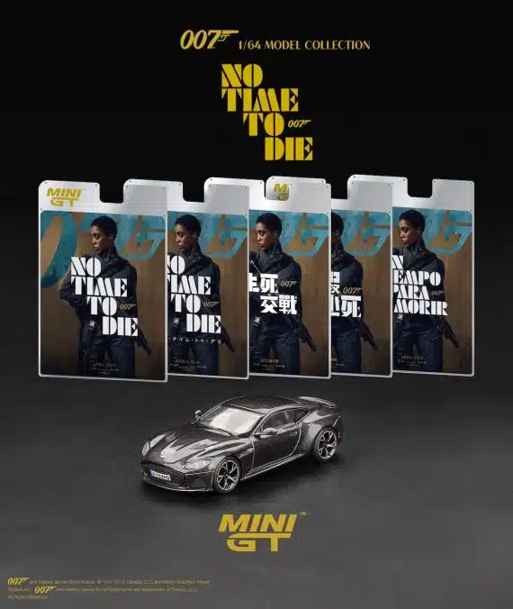 MINI GT No.904 Aston Martin DBS “No Time To Die” / English Blister Packaging MGT00904-007E