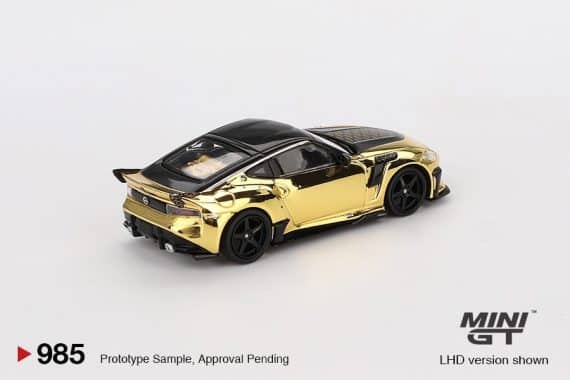 MINI GT No.985 Nissan Z VeilSide FZ400 Gold Chrome MGT00985