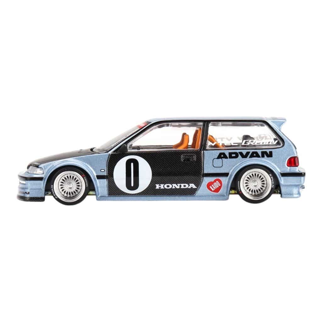 MINI GT No.179 Honda Civic (EF) Kaido Roulette V1 KHMG179