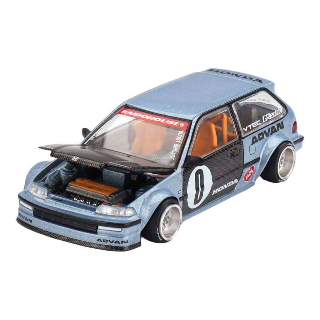 MINI GT No.179 Honda Civic (EF) Kaido Roulette V1 KHMG179