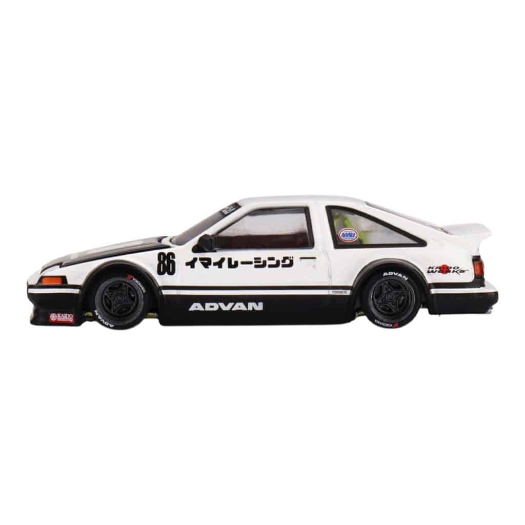 MINI GT No.180 Toyota AE86 Sprinter Trueno Kaido Street V1 KHMG180