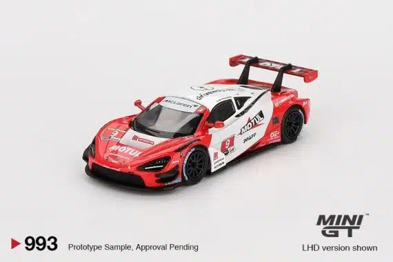 MINI GT No.993 McLaren 720S GT3 Evo Pfaff Motorsports 2024 IMSA Laguna Seca MGT00993
