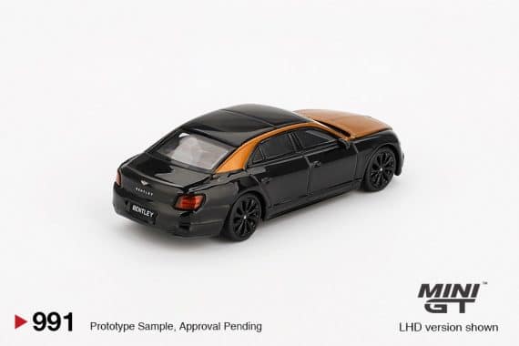 MINI GT No.991 Bentley Flying Spur Orange Flame / Onyx MGT00991