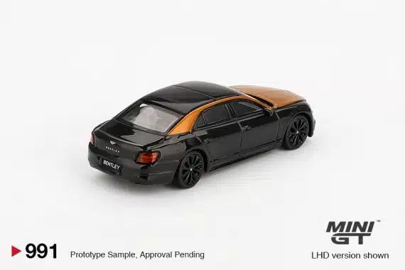 MINI GT No.991 Bentley Flying Spur Orange Flame / Onyx MGT00991