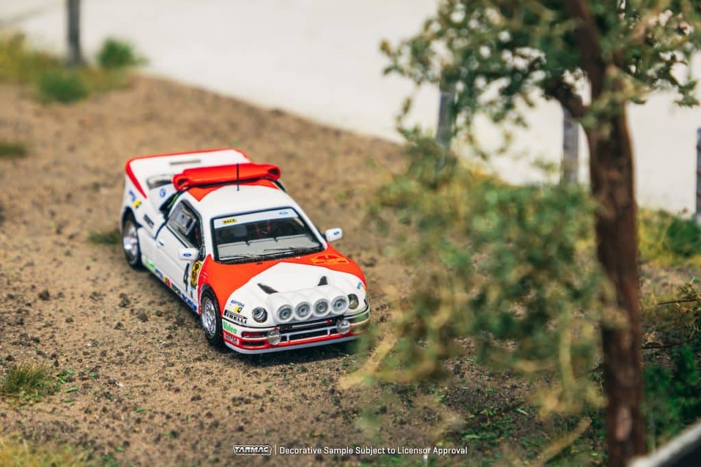 Tarmac Works 1:64 HOBBY64+ Ford RS200 Rallye Catalunya 1986 T64P-001-86RC04