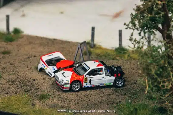 Tarmac Works 1:64 HOBBY64+ Ford RS200 Rallye Catalunya 1986 T64P-001-86RC04