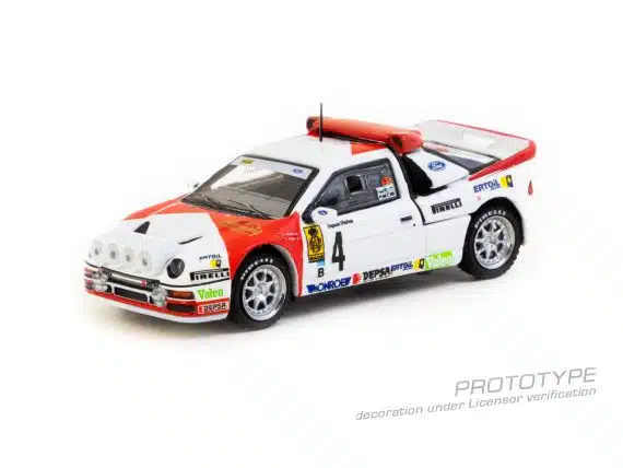 Tarmac Works 1:64 HOBBY64+ Ford RS200 Rallye Catalunya 1986 T64P-001-86RC04