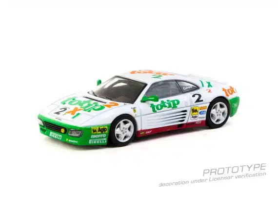 Tarmac Works 1:64 HOBBY64 Ferrari 348 Challenge 1993 Paolo Cutrera T64-082-93CHA02