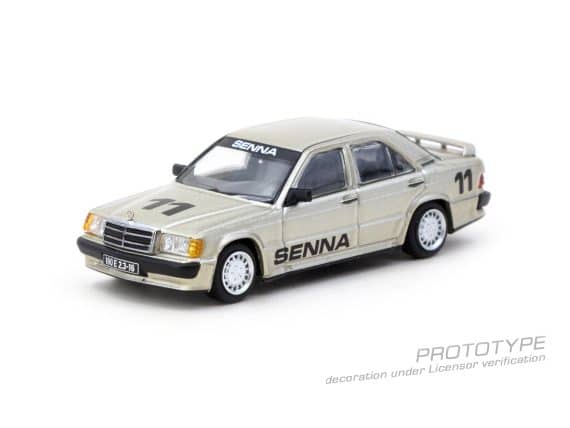 Tarmac Works 1:64 GLOBAL64 Mercedes-Benz 190 E 2.3-16 Race of Champion 1984 Ayrton Senna T64G-047-84ROC11