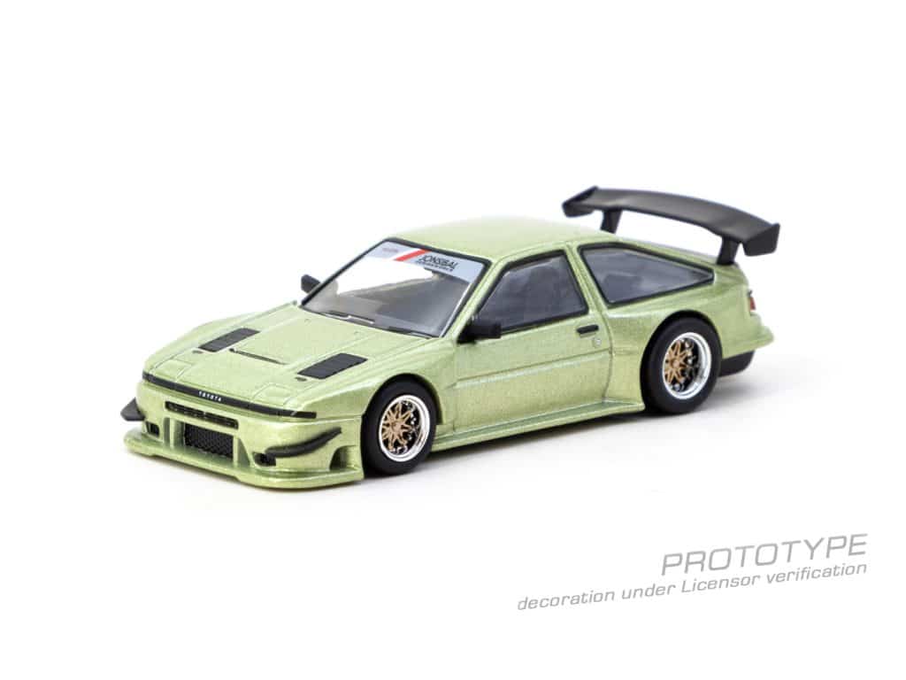 Tarmac Works 1:64 GLOBAL64 Toyota Sprinter Trueno AE86 Widebody Green T64G-060-GR