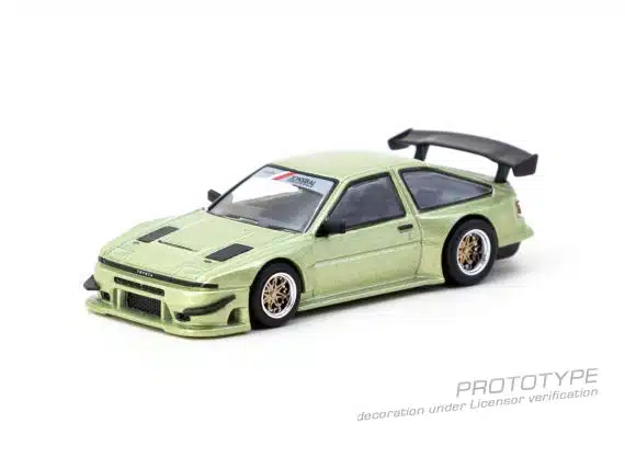 Tarmac Works 1:64 GLOBAL64 Toyota Sprinter Trueno AE86 Widebody Green T64G-060-GR