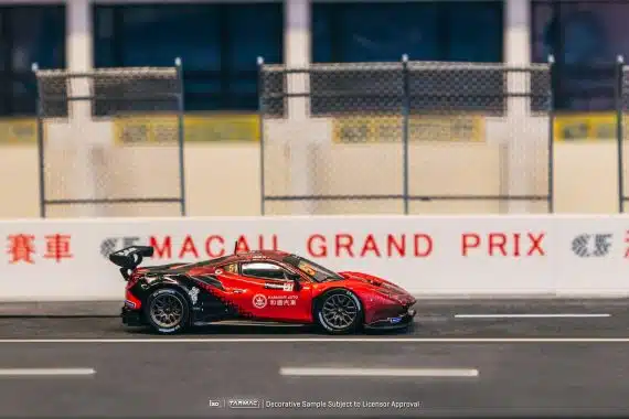 Tarmac Works 1:64 HOBBY64 Ferrari 488 GT3 Macau GT Cup 2022 Harmony Racing Chen Weian T64-072-22MGP51