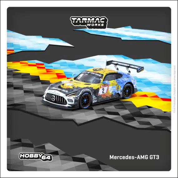 Tarmac Works 1:64 HOBBY64 Mercedes-AMG GT3 Nürburgring 24h 2020 T64-062-20NUR02