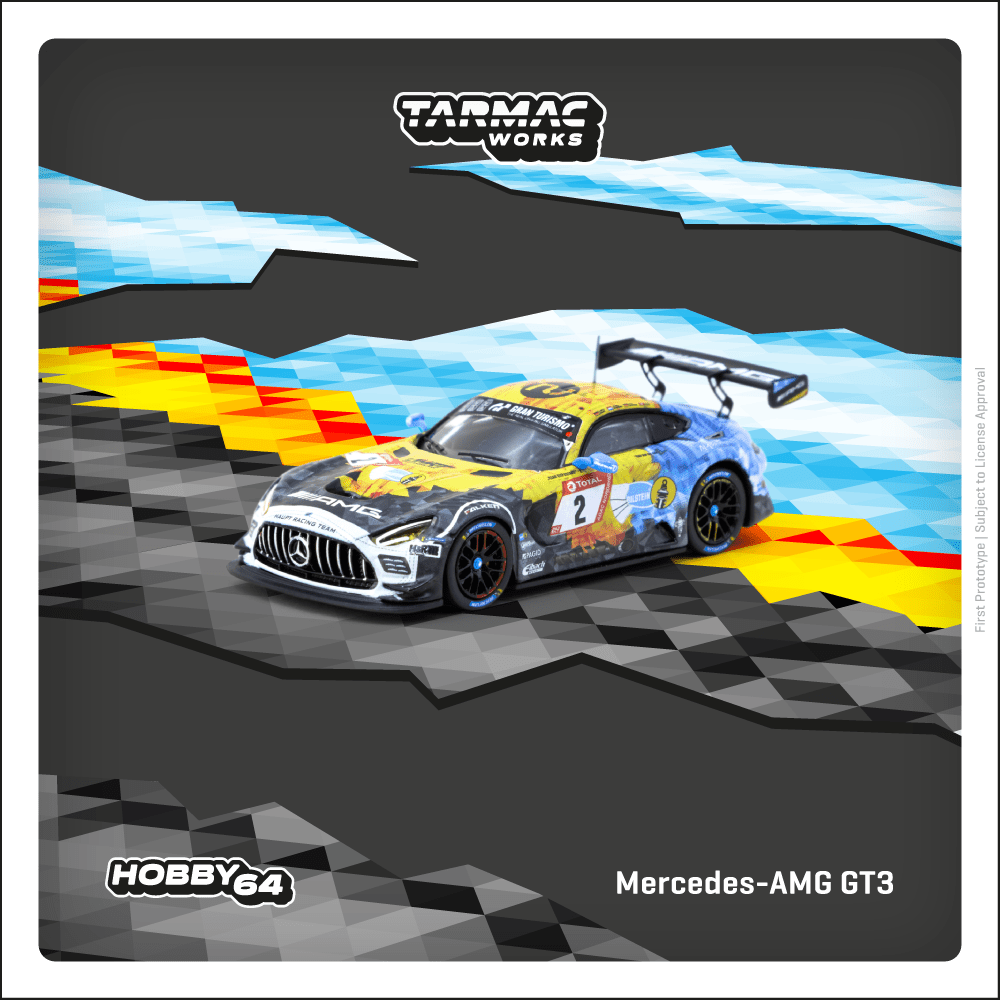 Tarmac Works 1:64 HOBBY64 Mercedes-AMG GT3 Nürburgring 24h 2020 T64-062-20NUR02