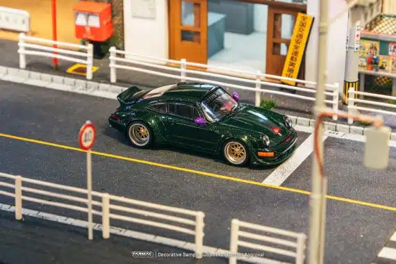 Tarmac Works 1:64 HOBBY64 RWB 964 Green T64-037-GR