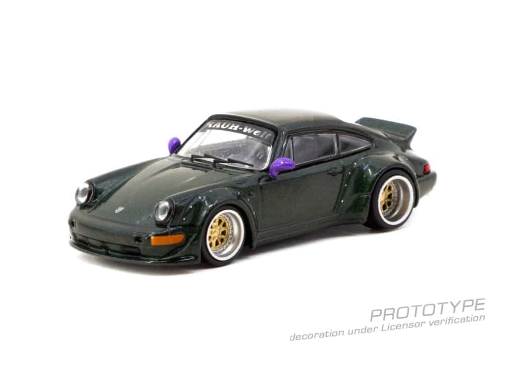 Tarmac Works 1:64 HOBBY64 RWB 964 Green T64-037-GR