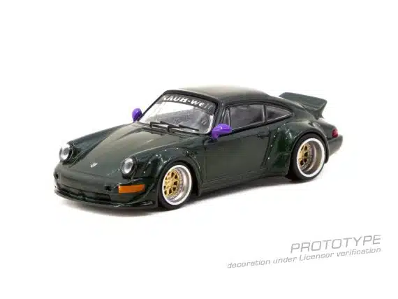 Tarmac Works 1:64 HOBBY64 RWB 964 Green T64-037-GR