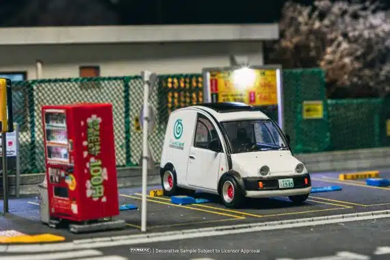 Tarmac Works 1:64 GLOBAL64 Nissan S-Cargo White T64G-073-WH