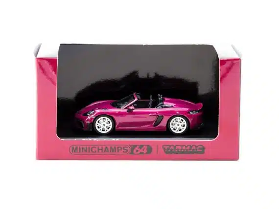 MINICHAMPS X Tarmac Works 1/64 Porsche 718 Spyder RS Ruby Star Neo