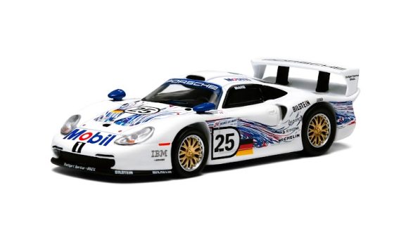 Sparky X Tiny 1/64 Porsche 911 GT1 EVO 24h LE MANS 1997 H.J.STUCK - T.BOUTSEN #25 & #26
