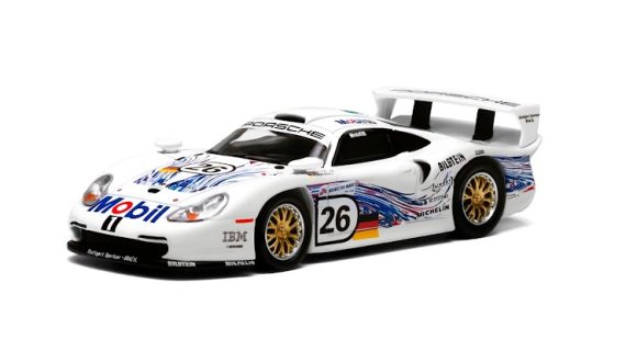 Sparky X Tiny 1/64 Porsche 911 GT1 EVO 24h LE MANS 1997 H.J.STUCK - T.BOUTSEN #25 & #26