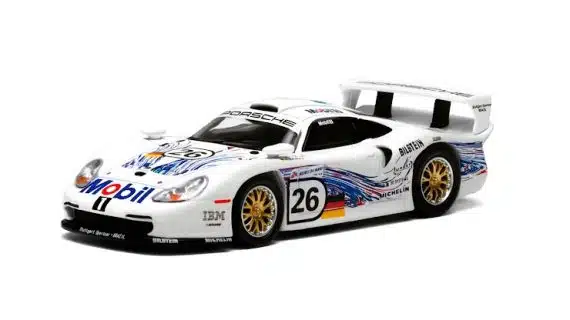 Sparky X Tiny 1/64 Porsche 911 GT1 EVO 24h LE MANS 1997 H.J.STUCK - T.BOUTSEN #25 & #26