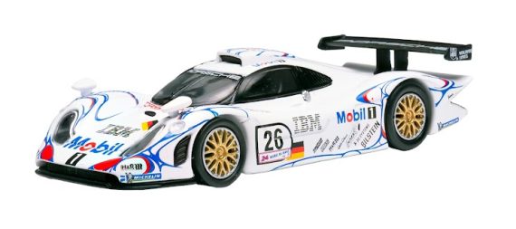 Sparky X Tiny 1/64 Porsche 911 GT1 LM 1998 #25 & #26 (Tiny Exclusive)