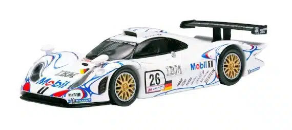Sparky X Tiny 1/64 Porsche 911 GT1 LM 1998 #25 & #26 (Tiny Exclusive)