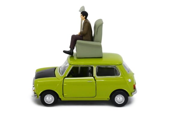 Tiny City Die-cast Model Car - 1/50 Mr Bean's MINI Set with Sofa ATBS027